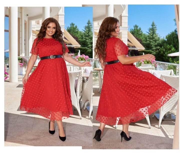 Сітка горохи червона